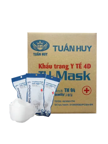 Khẩu Trang Y Tế KF94 Tuấn Huy Trắng
